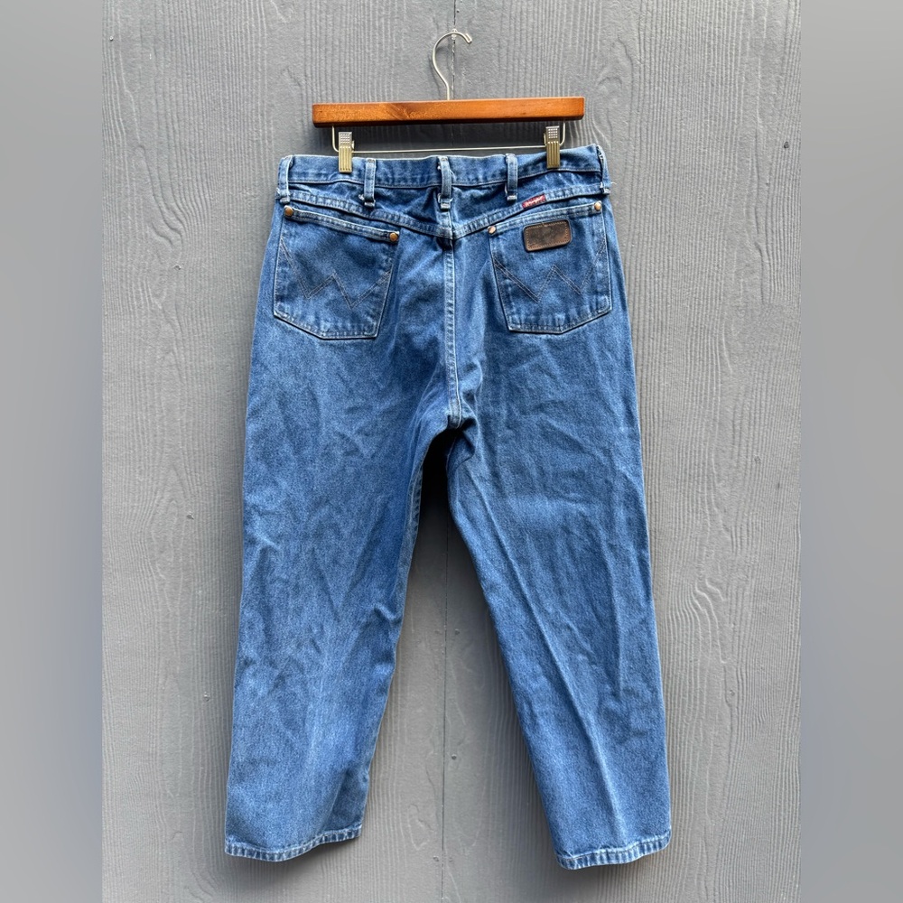 Wrangler Cowboy Cut Slim Fit Denim Jeans Size 36 X 30 - Picture 4 of 11